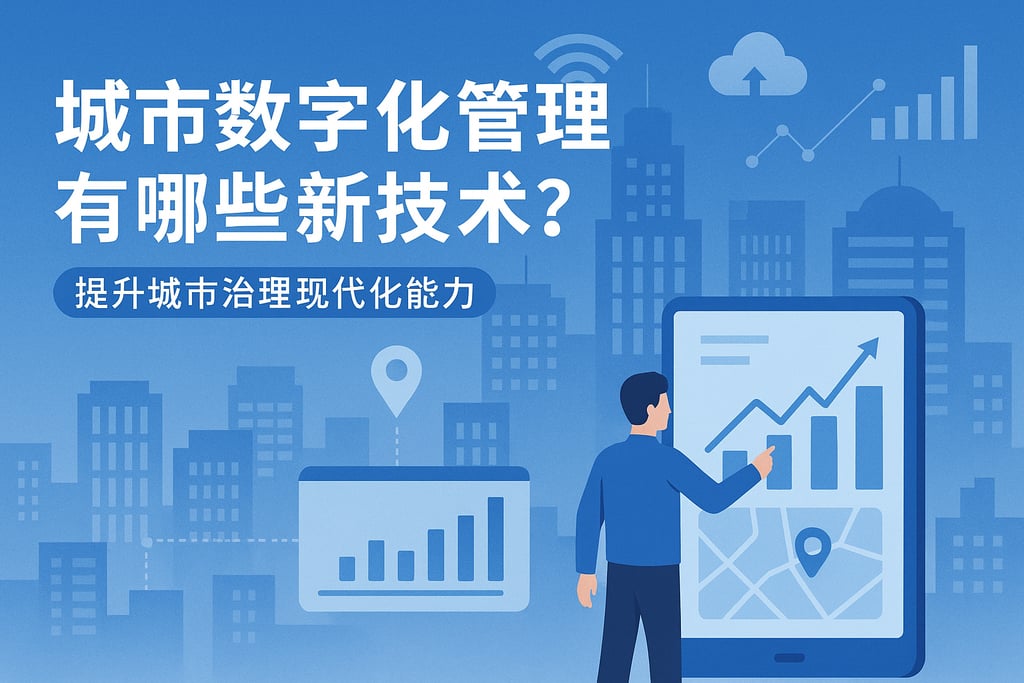 城市数字化管理有哪些新技术？提升城市治理现代化能力