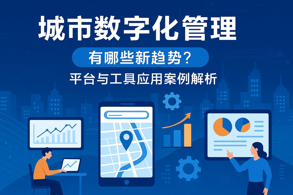 城市数字化管理有哪些新趋势？平台与工具应用案例解析