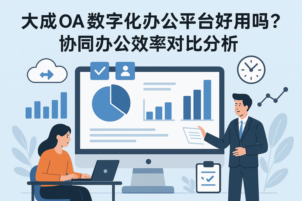大成oa数字化办公平台好用吗？协同办公效率对比分析