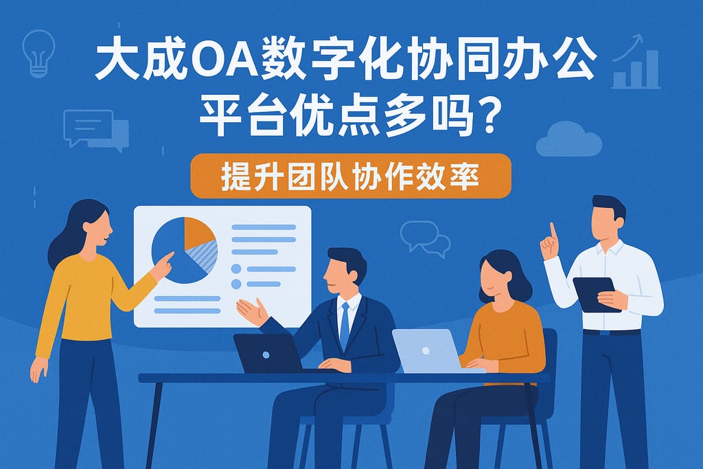 大成oa数字化协同办公平台优点多吗？提升团队协作效率