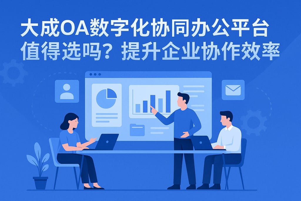 大成oa数字化协同办公平台值得选吗？提升企业协作效率