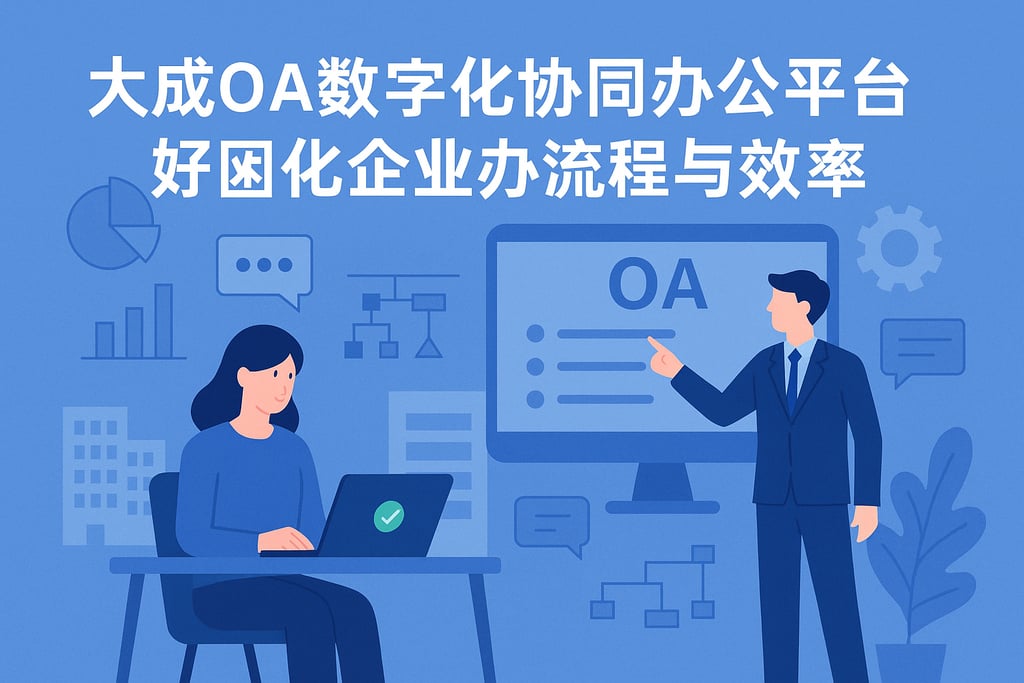 大成oa数字化协同办公平台好吗？优化企业办公流程与效率