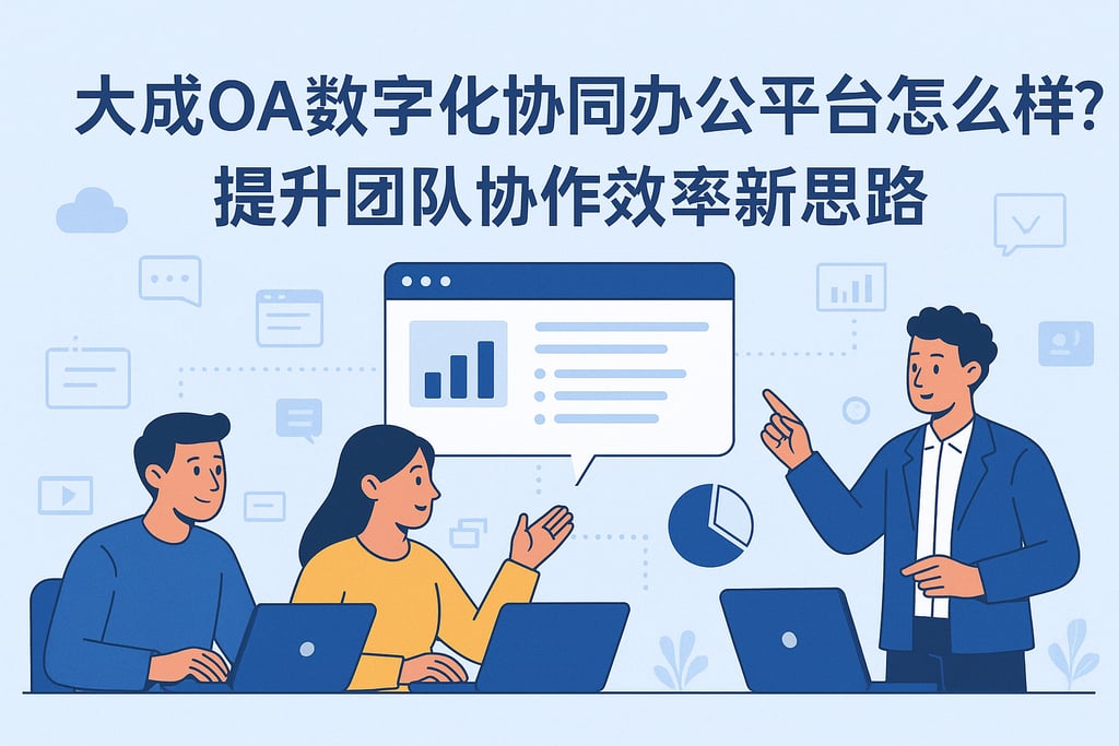大成oa数字化协同办公平台怎么样？提升团队协作效率新思路