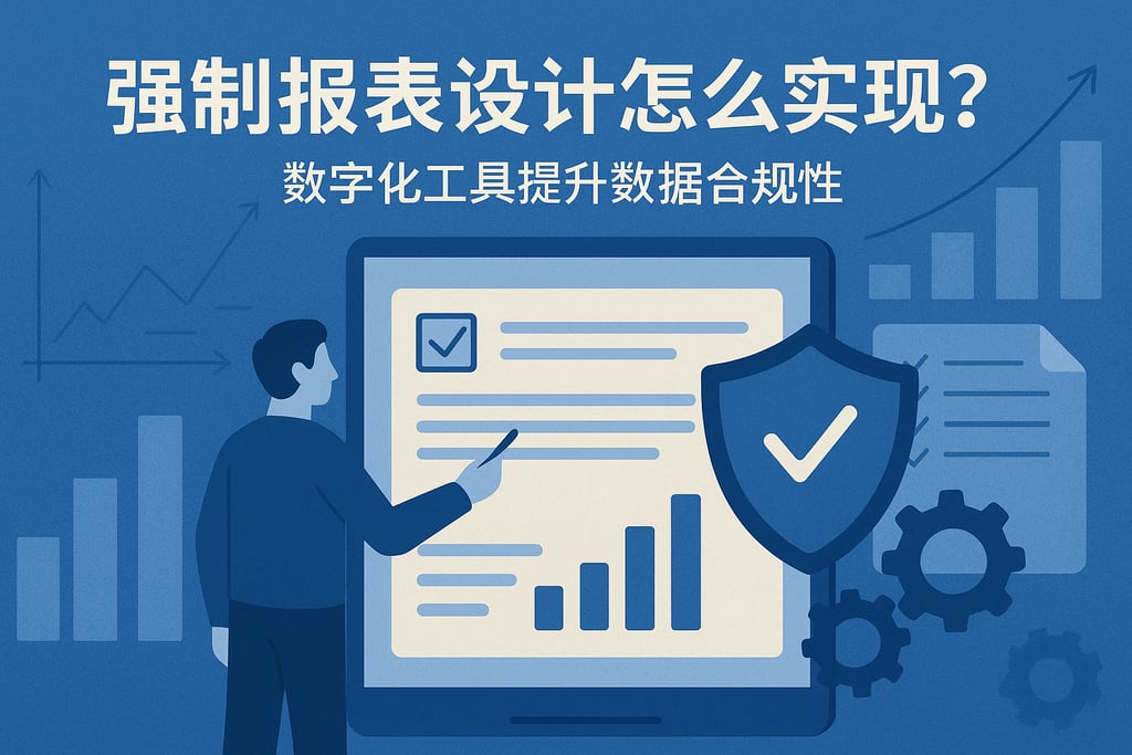 强制报表设计怎么实现？数字化工具提升数据合规性