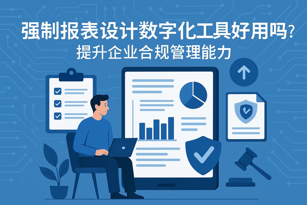 强制报表设计数字化工具好用吗？提升企业合规管理能力