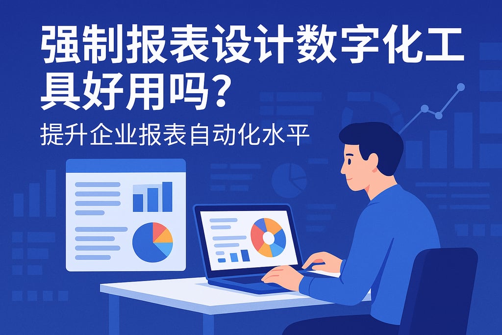 强制报表设计数字化工具好用吗？提升企业报表自动化水平