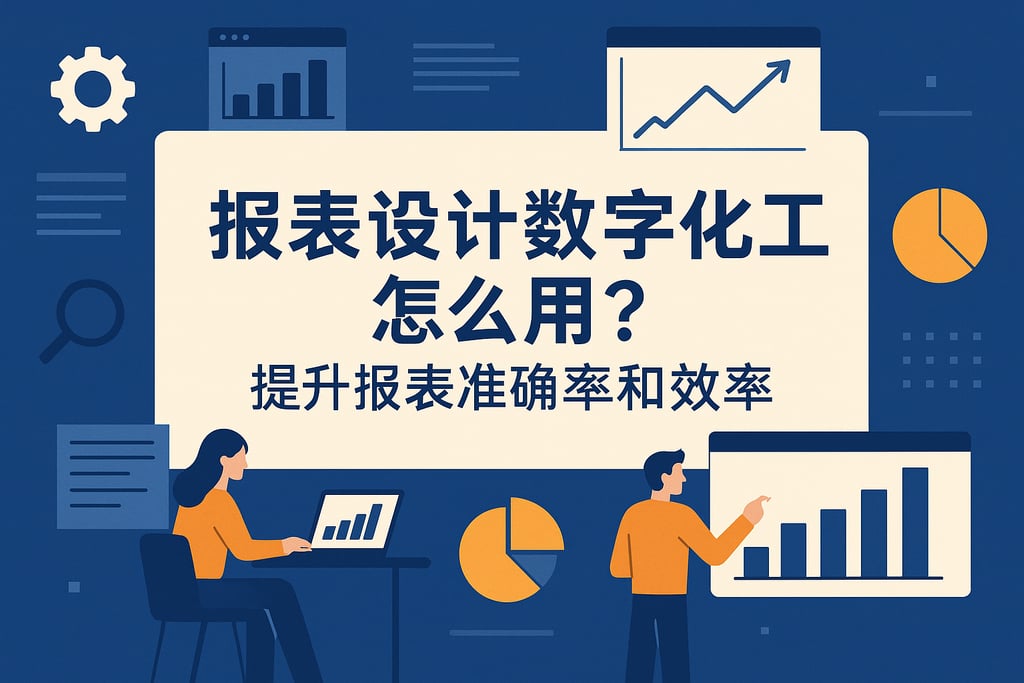 强制报表设计数字化工具怎么用？提升报表准确率和效率
