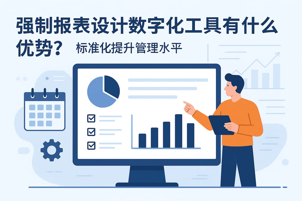 强制报表设计数字化工具有什么优势？标准化提升管理水平