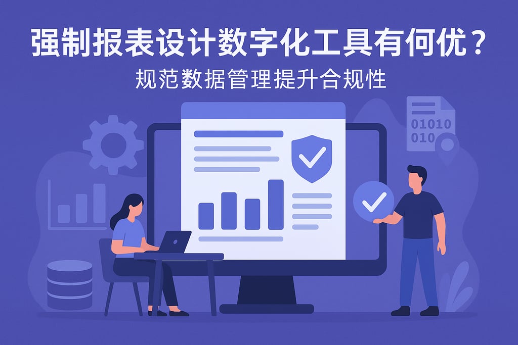 强制报表设计数字化工具有何优势？规范数据管理提升合规性