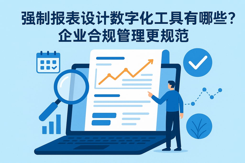 强制报表设计数字化工具有哪些？企业合规管理更规范