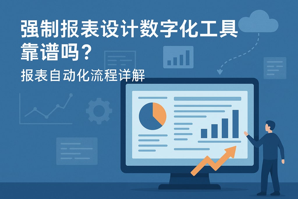 强制报表设计数字化工具靠谱吗？报表自动化流程详解