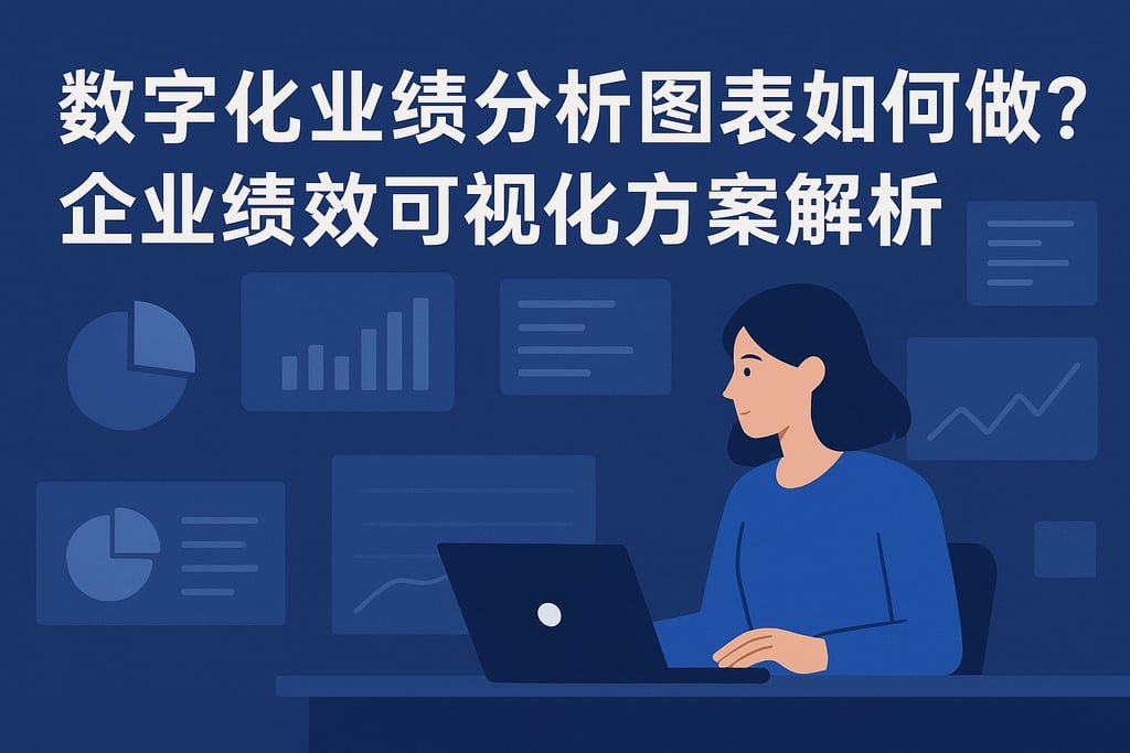 数字化业绩分析图表如何做？企业绩效可视化方案解析