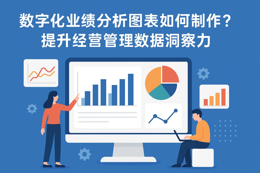 数字化业绩分析图表如何制作？提升经营管理数据洞察力