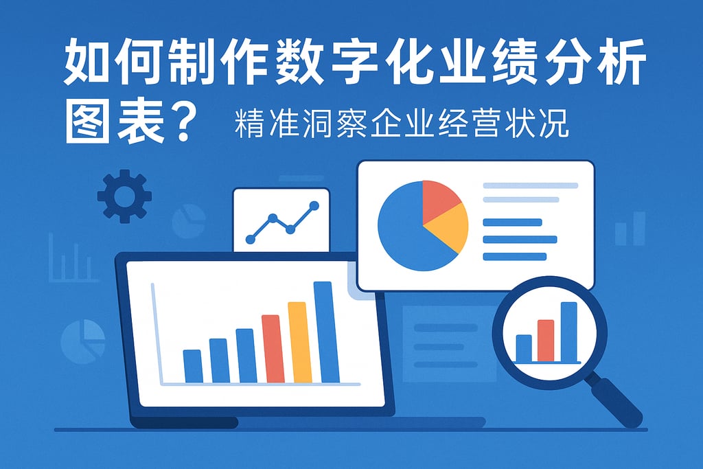 数字化业绩分析图表如何制作？精准洞察企业经营状况