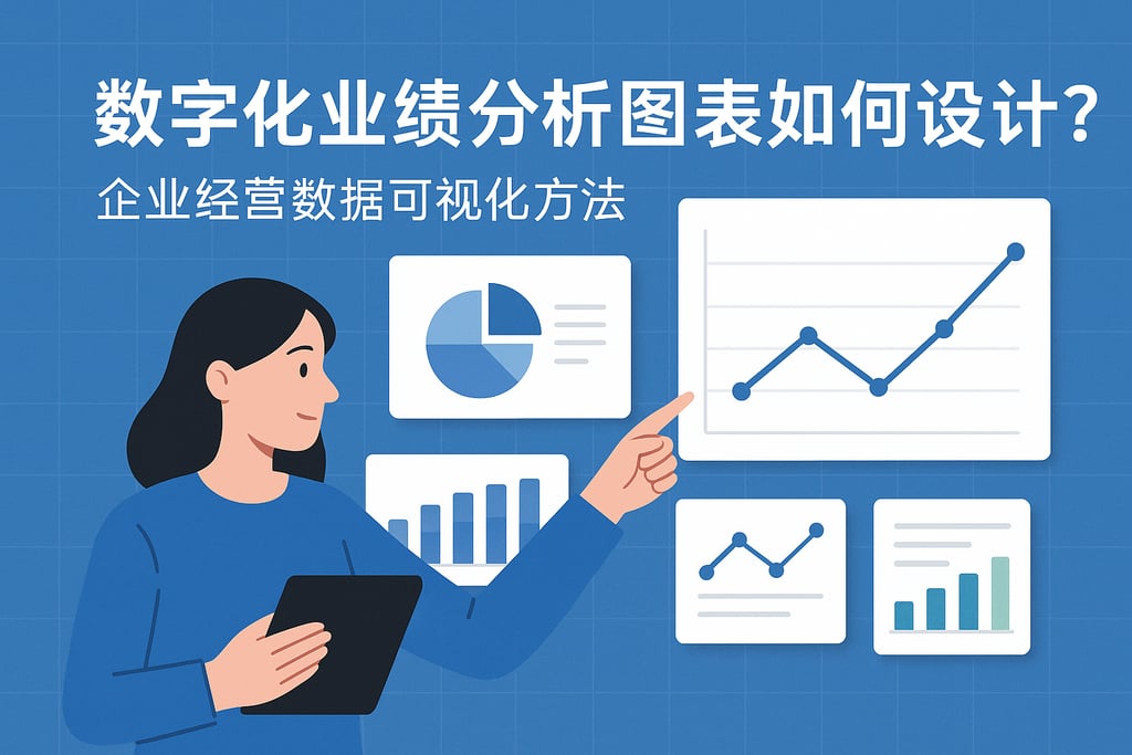数字化业绩分析图表如何设计？企业经营数据可视化方法
