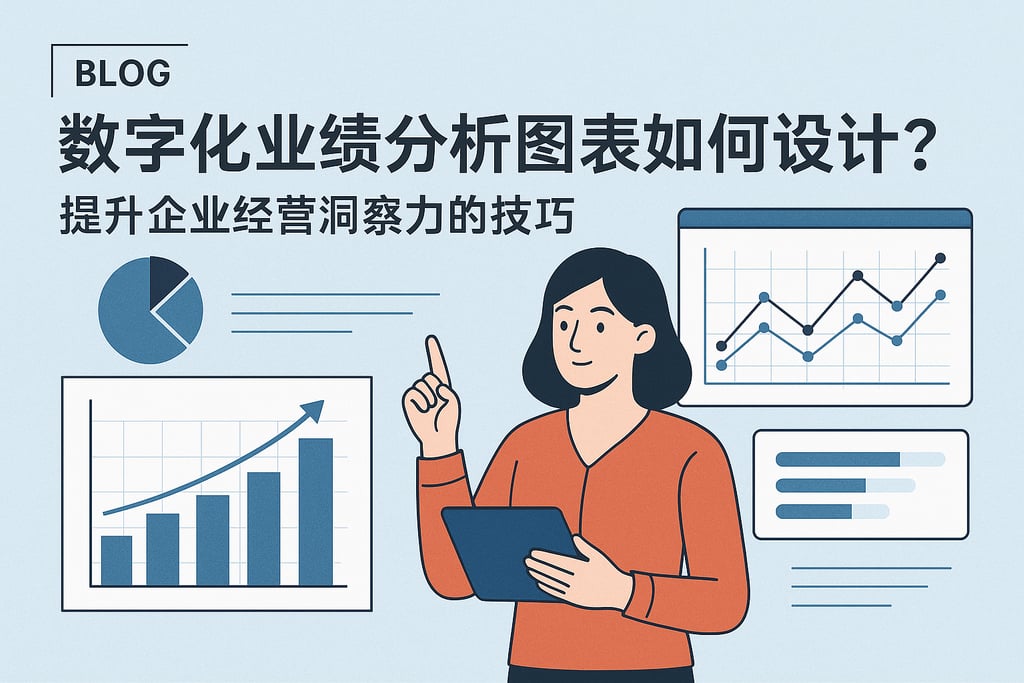 数字化业绩分析图表如何设计？提升企业经营洞察力的技巧
