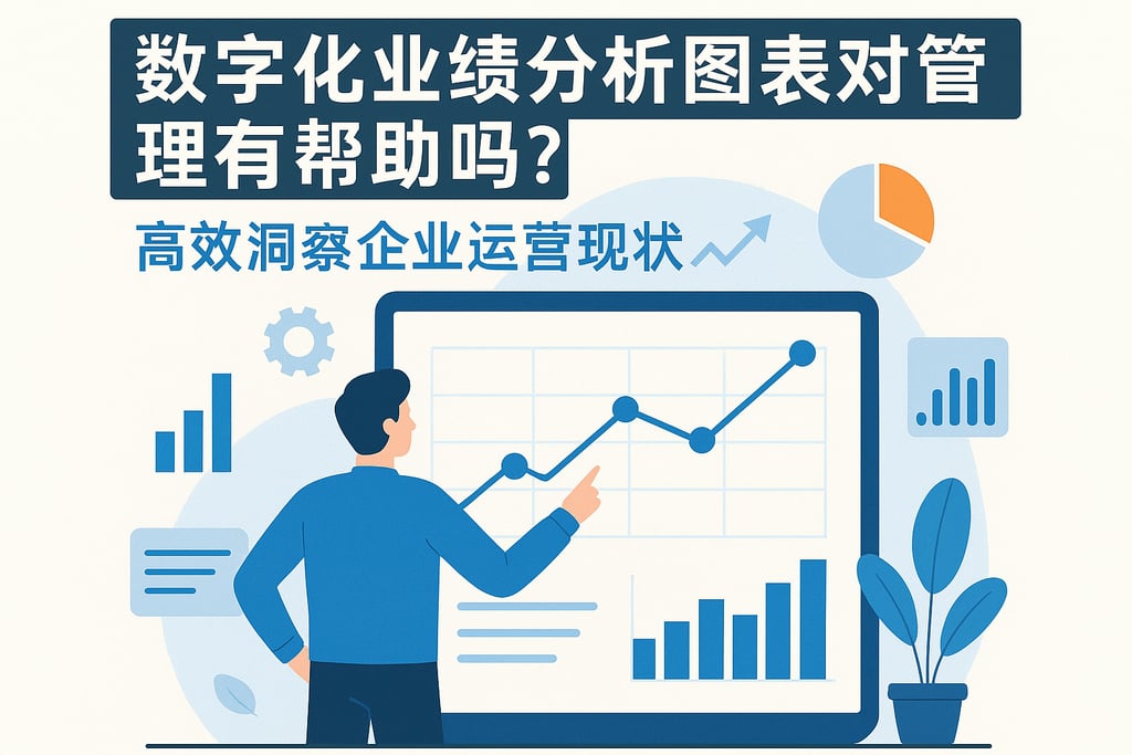 数字化业绩分析图表对管理有帮助吗？高效洞察企业运营现状