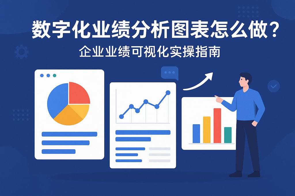 数字化业绩分析图表怎么做？企业业绩可视化实操指南