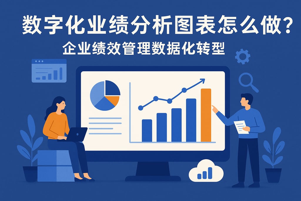 数字化业绩分析图表怎么做？企业绩效管理数据化转型
