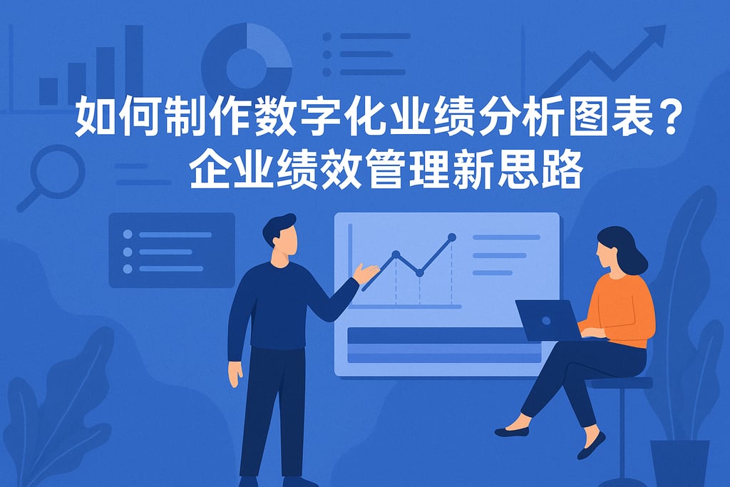 数字化业绩分析图表怎么做？企业绩效管理新思路