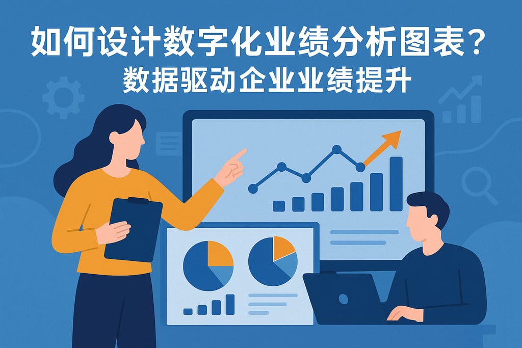 数字化业绩分析图表怎样设计？数据驱动企业业绩提升