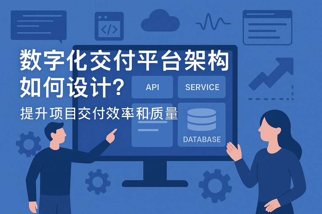 数字化交付平台架构如何设计？提升项目交付效率和质量