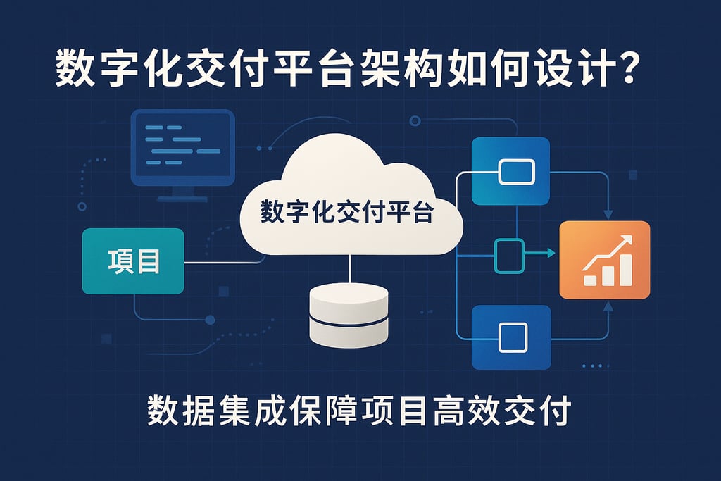 数字化交付平台架构如何设计？数据集成保障项目高效交付