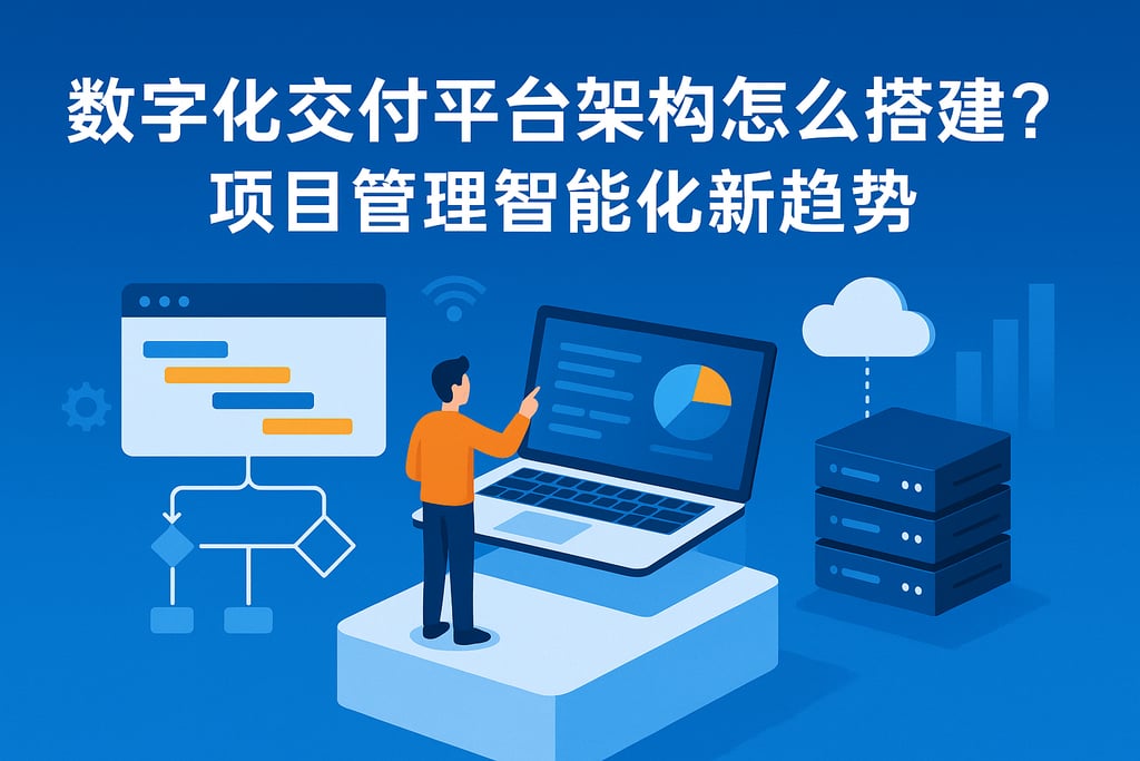 数字化交付平台架构怎么搭建？项目管理智能化新趋势