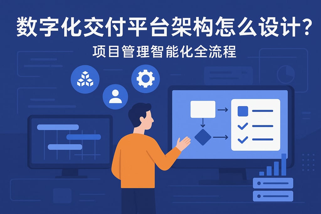 数字化交付平台架构怎么设计？项目管理智能化全流程