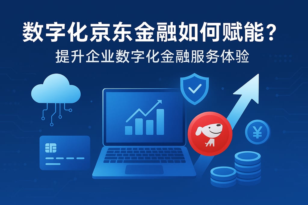 数字化京东金融如何赋能？提升企业数字化金融服务体验