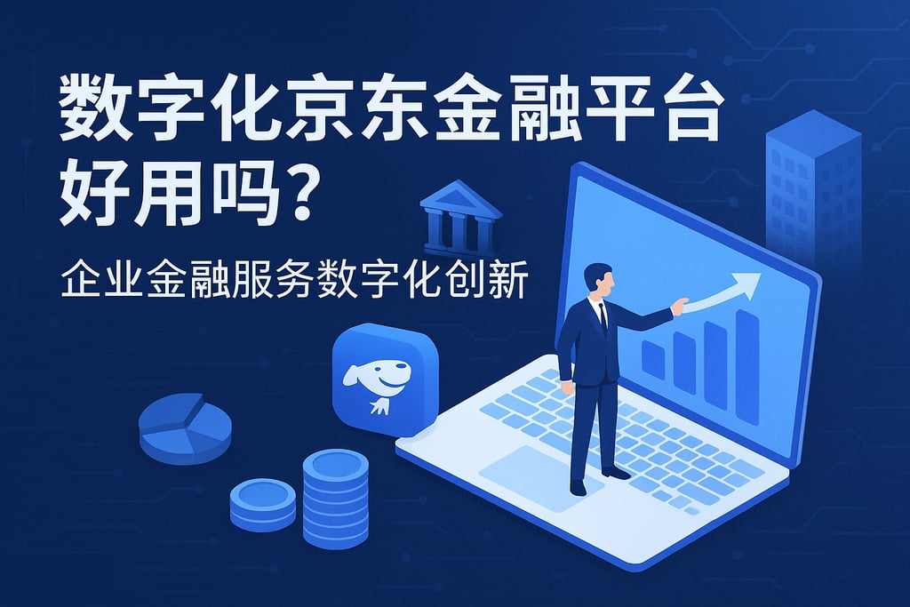 数字化京东金融平台好用吗？企业金融服务数字化创新