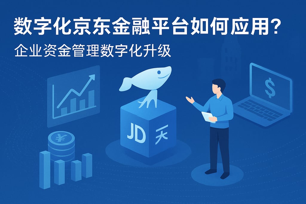 数字化京东金融平台如何应用？企业资金管理数字化升级