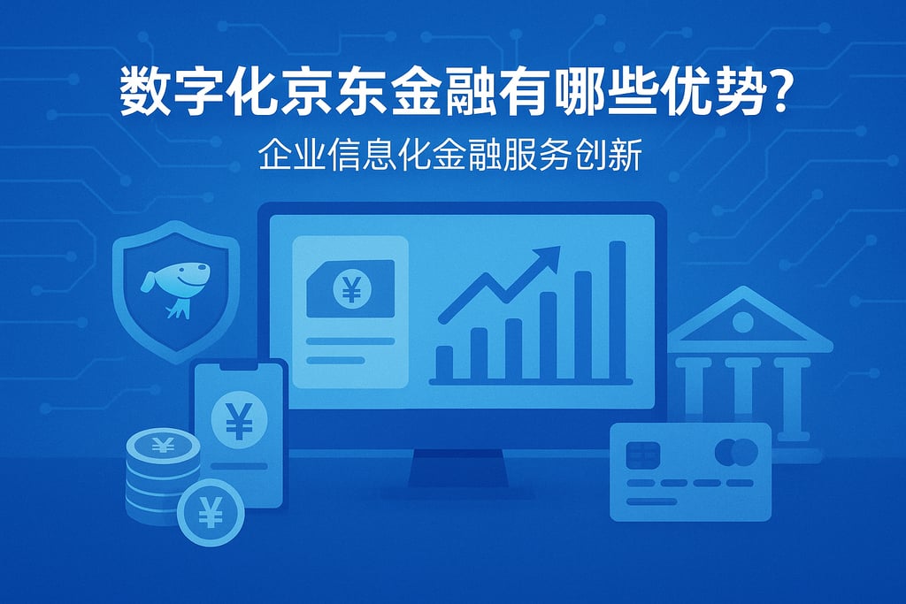 数字化京东金融有哪些优势？企业信息化金融服务创新