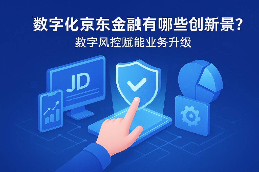 数字化京东金融有哪些创新场景？数字风控赋能业务升级