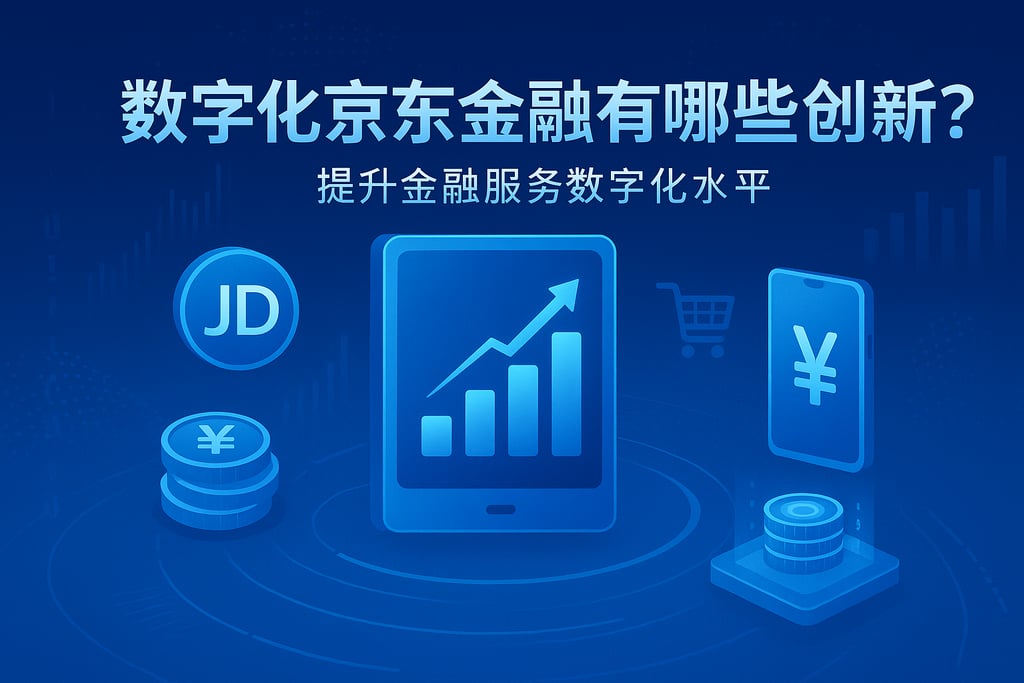 数字化京东金融有哪些创新？提升金融服务数字化水平