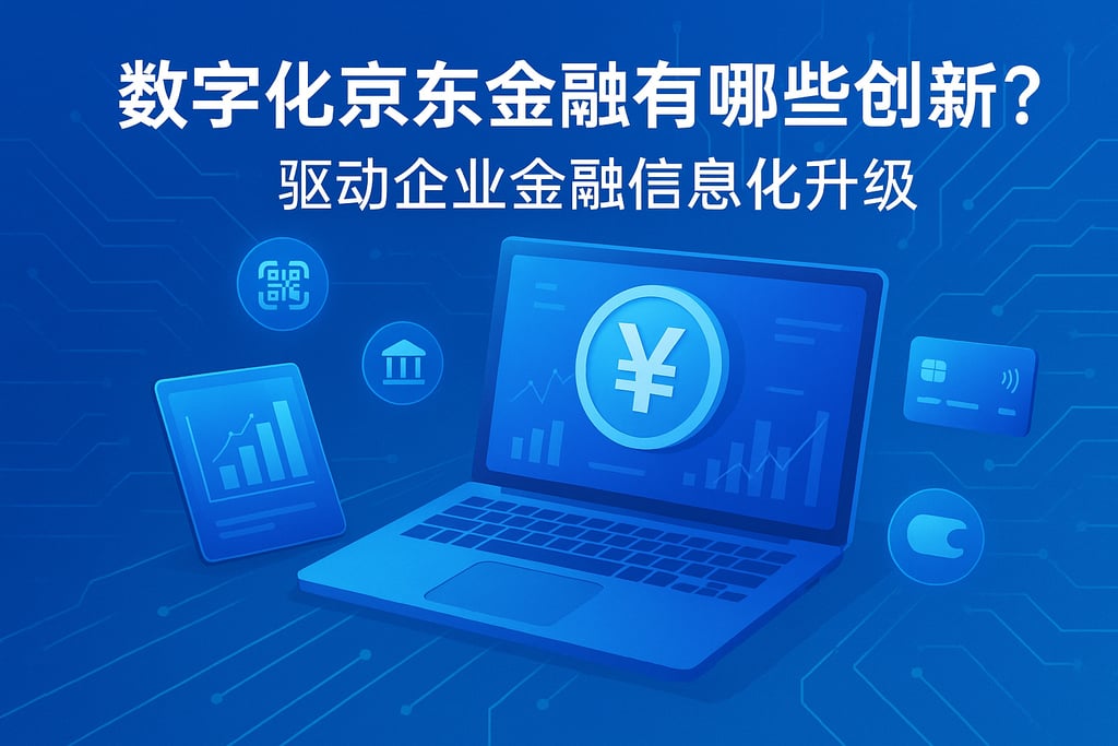 数字化京东金融有哪些创新？驱动企业金融信息化升级