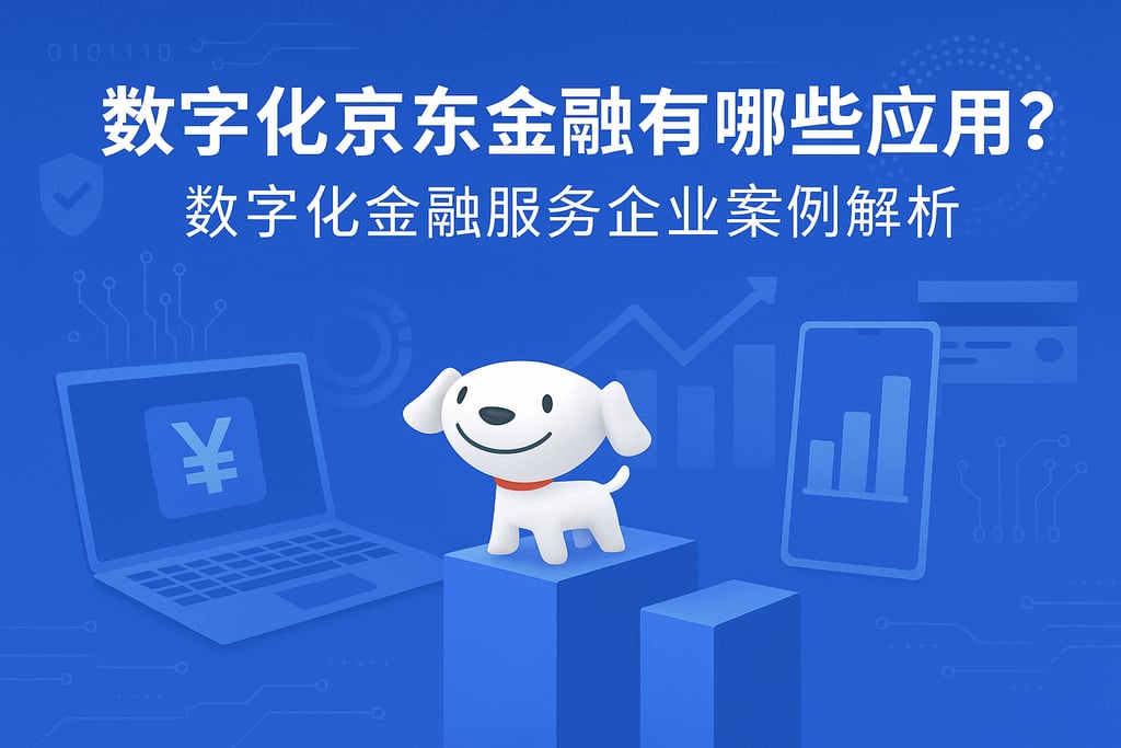 数字化京东金融有哪些应用？数字化金融服务企业案例解析