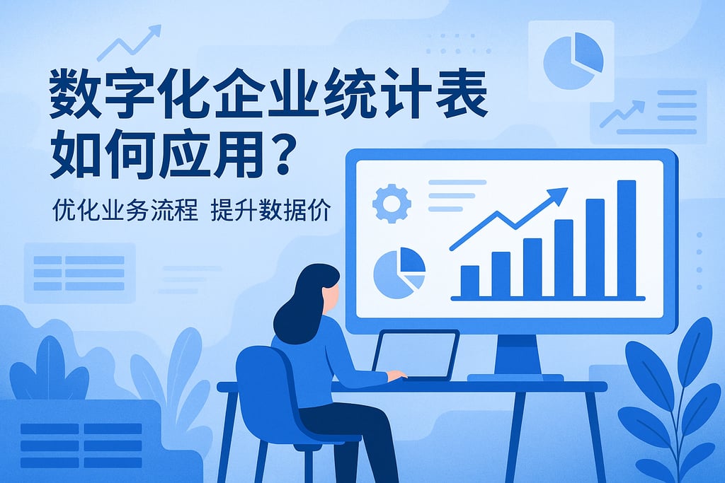 数字化企业统计表如何应用？优化业务流程提升数据价值