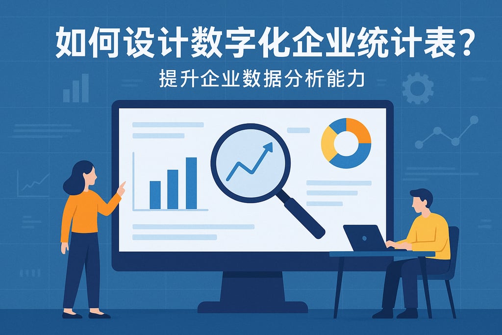 数字化企业统计表如何设计？提升企业数据分析能力