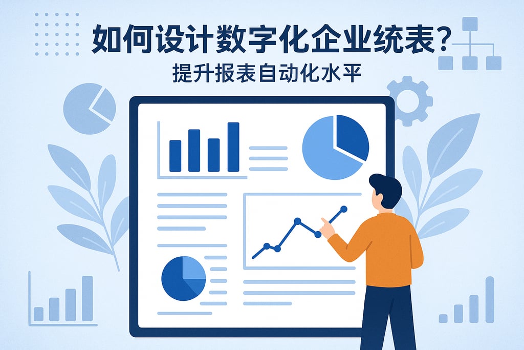 数字化企业统计表如何设计？提升报表自动化水平