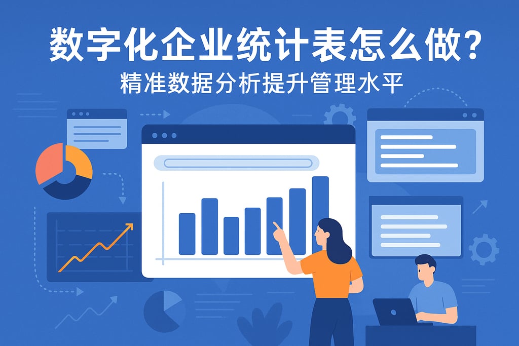 数字化企业统计表怎么做？精准数据分析提升管理水平