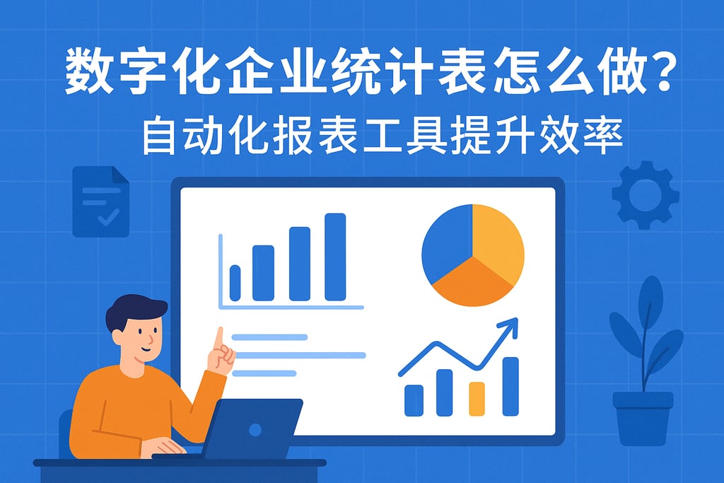 数字化企业统计表怎么做？自动化报表工具提升效率