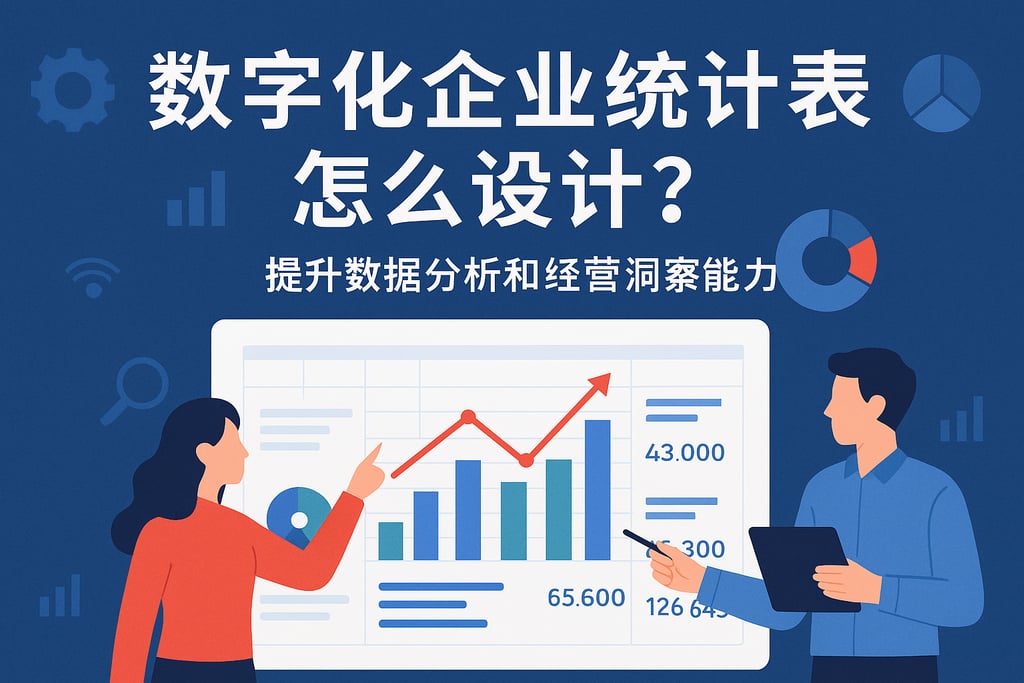数字化企业统计表怎么设计？提升数据分析和经营洞察能力