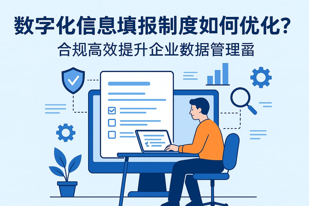 数字化信息填报制度如何优化？合规高效提升企业数据管理
