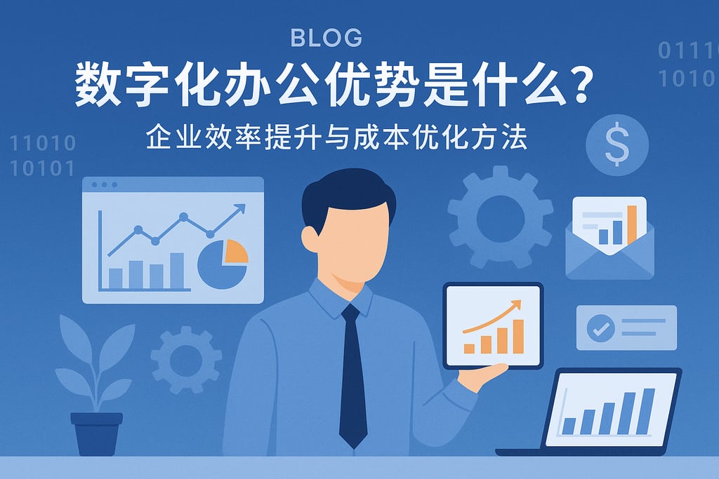 数字化办公优势是什么？企业效率提升与成本优化方法