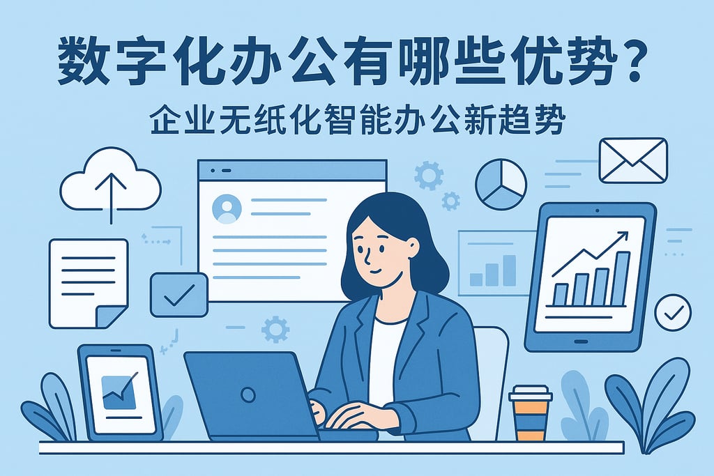 数字化办公有哪些优势？企业无纸化智能办公新趋势