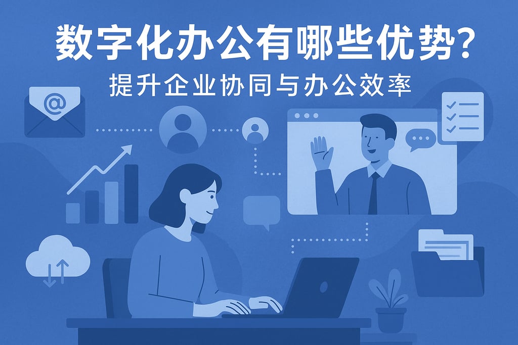 数字化办公有哪些优势？提升企业协同与办公效率