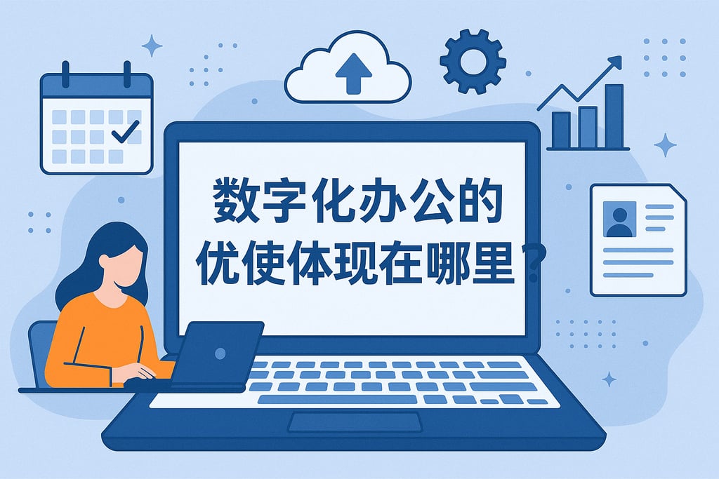 数字化办公的优势体现在哪里？提升企业办公智能化程度