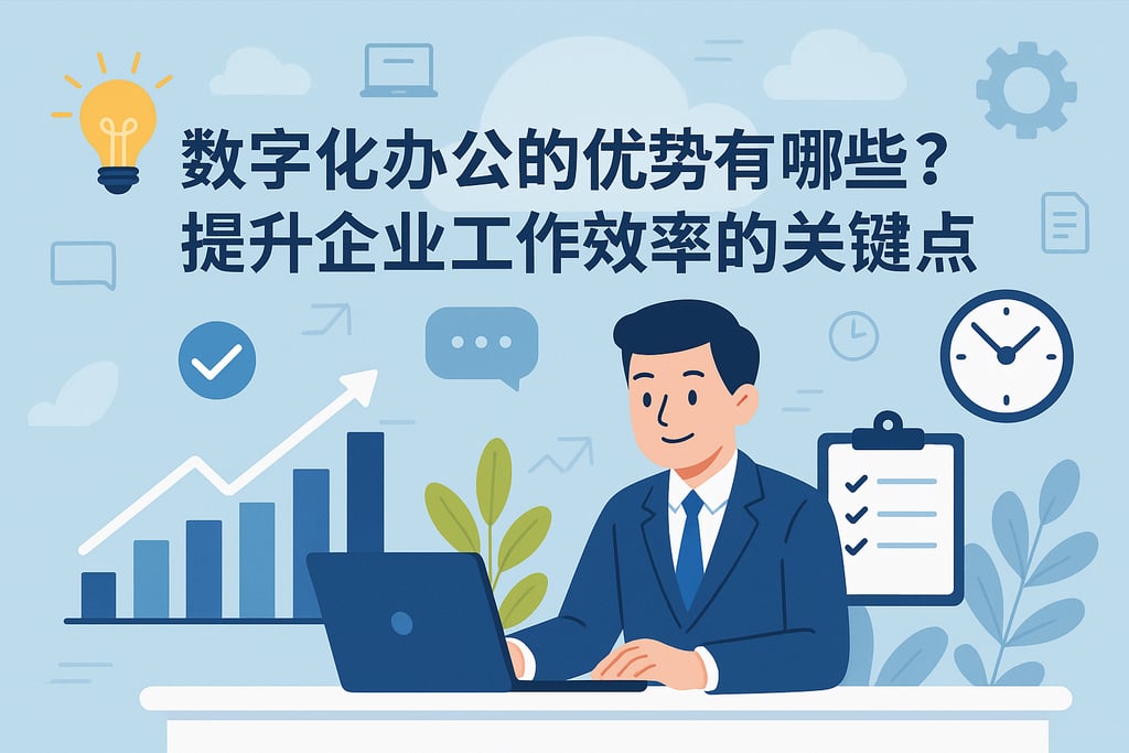 数字化办公的优势有哪些？提升企业工作效率的关键点