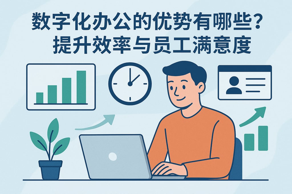 数字化办公的优势有哪些？提升效率与员工满意度